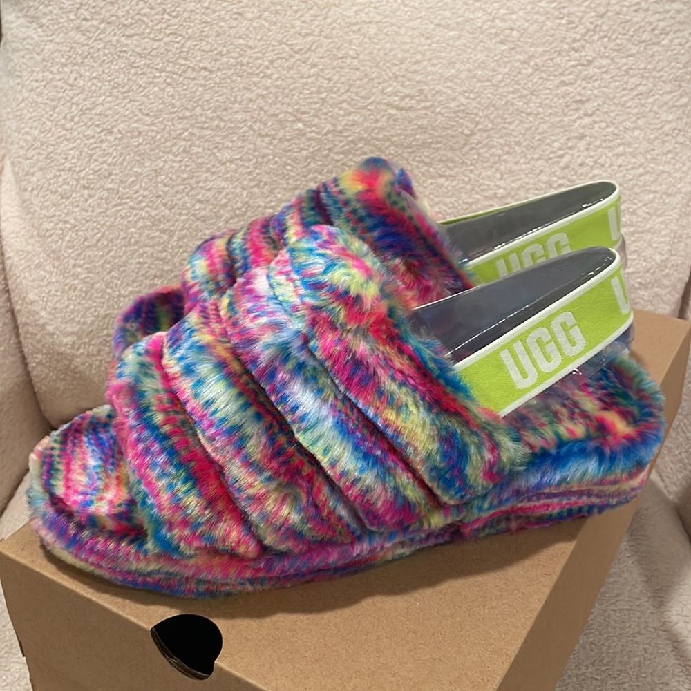 UGG Fluff Yeah Pixelate - NEW IN BOX